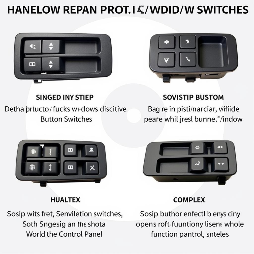 Different Types of Car Window Switches