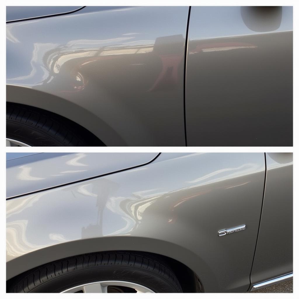 Car with Flawless Paint After Repair