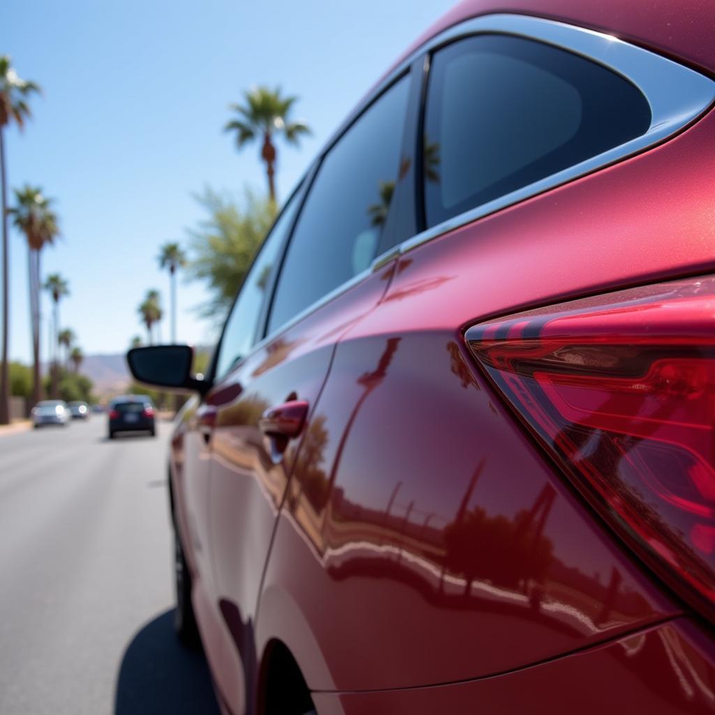 Car with Flawless Paint After Repair