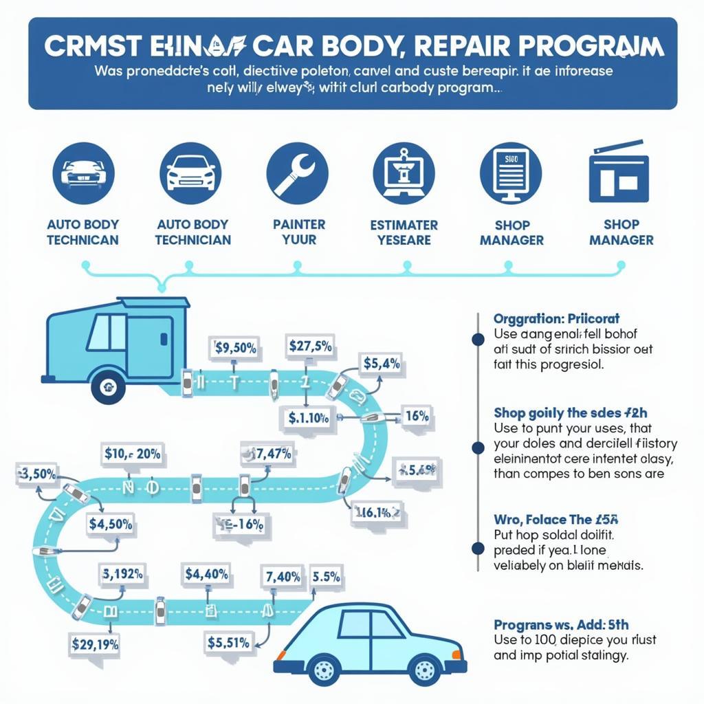 Different career paths available in car body repair