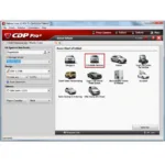 CDP Pro+ 2013 Main Interface