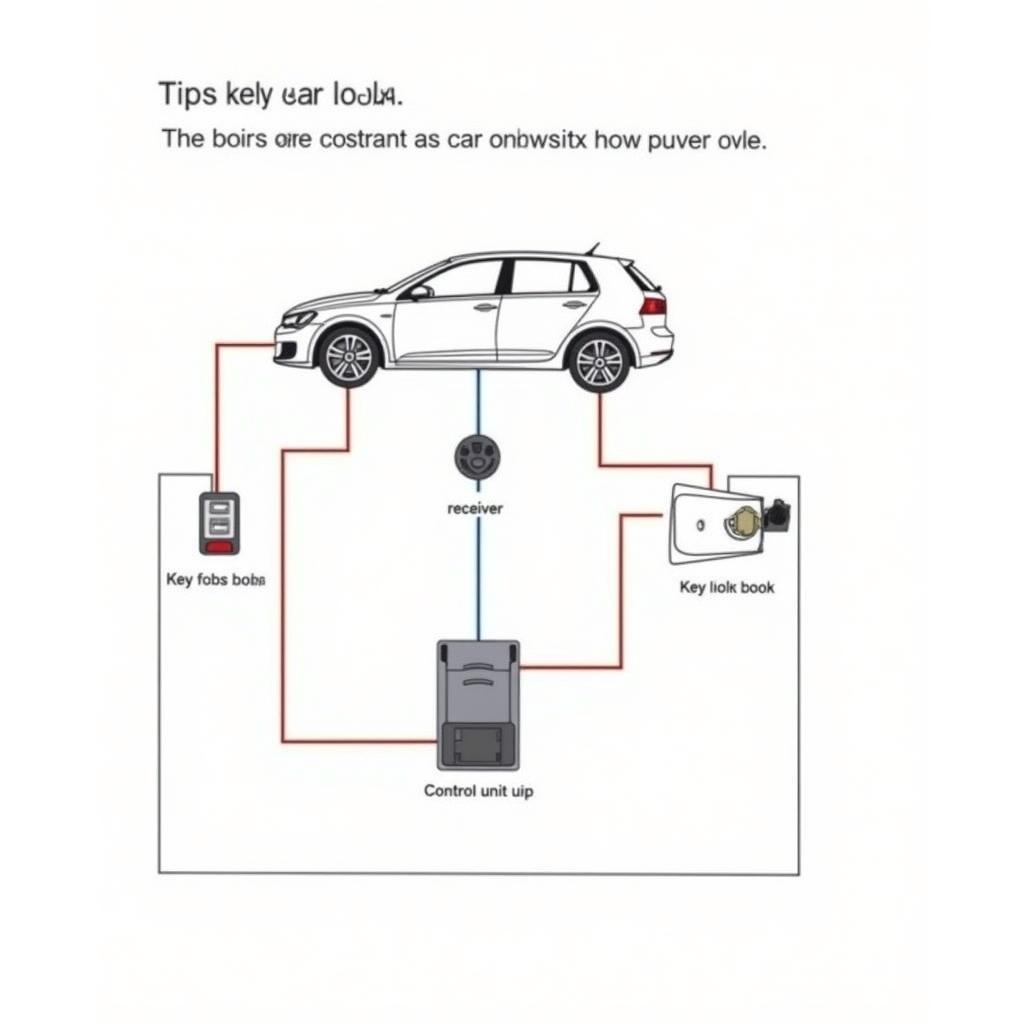 Central Locking System Diagram