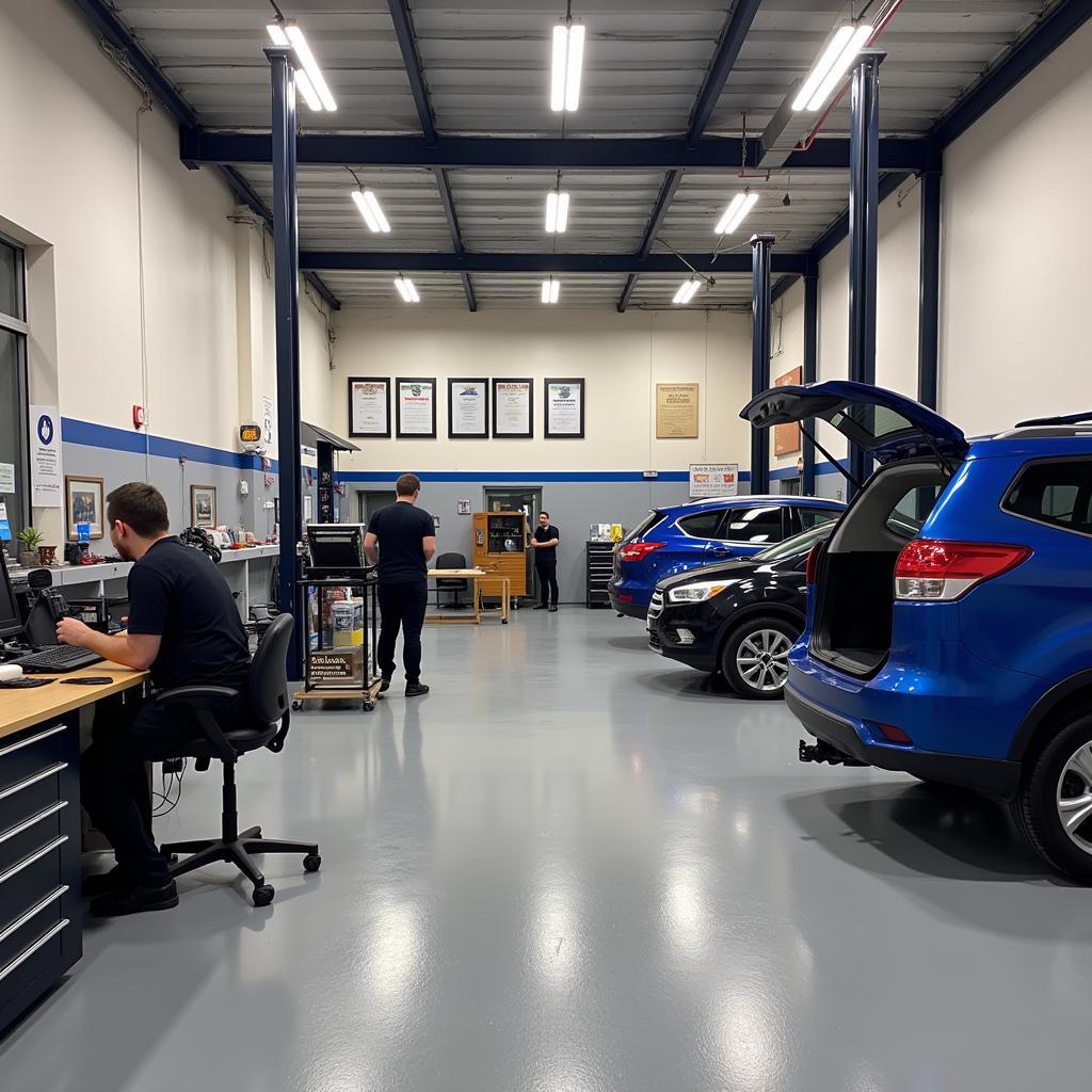 Certified Car Body Repair Shop in Conwy