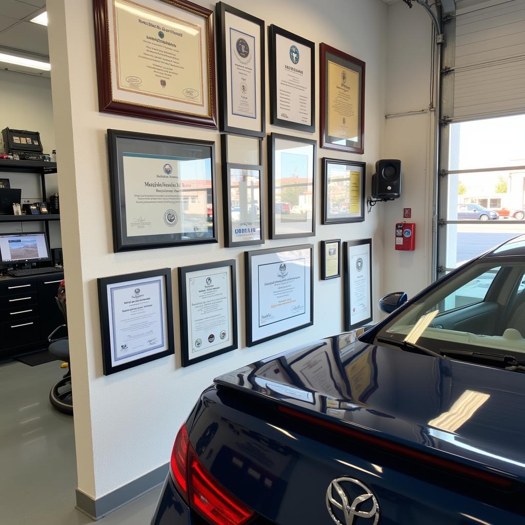 Certified Car Body Repair Shop in Grenaa