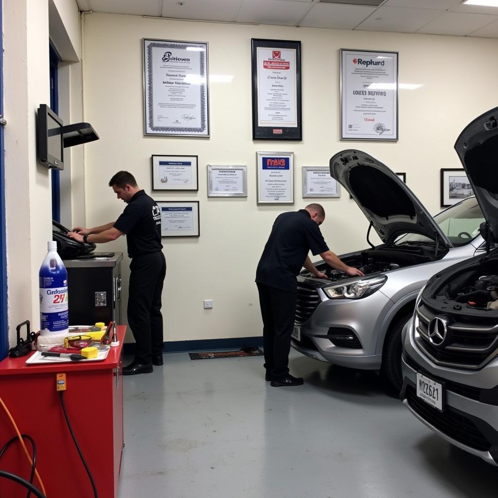 Certified Car Body Repair Shop in Hillgate Stockport