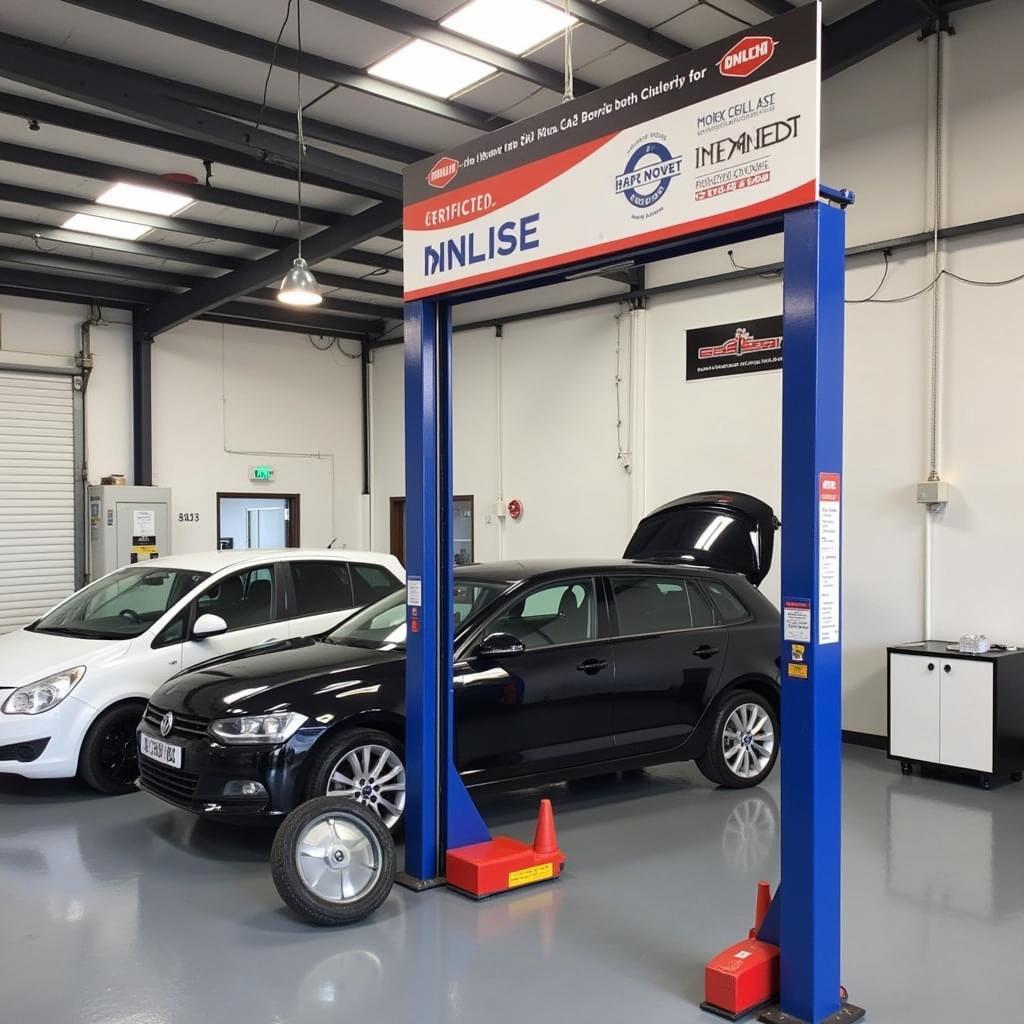 Certified car body repair shop in North Cumbria