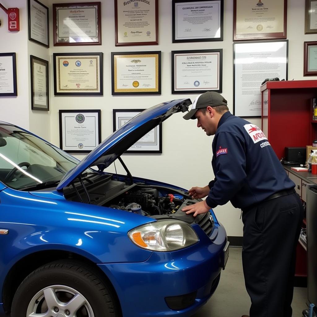 Certified Car Body Repair Shop in Southwick