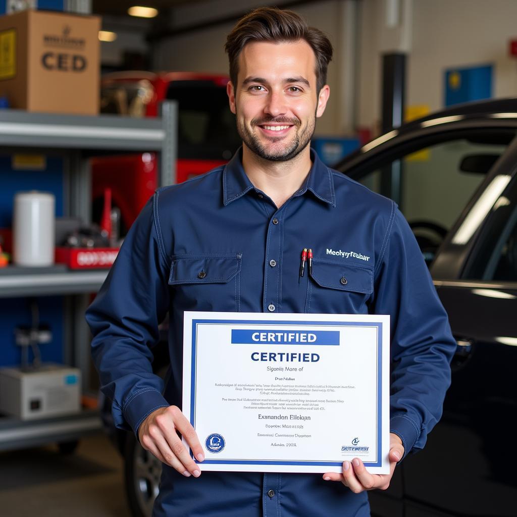 Certified Car Body Repair Technician in Leicester