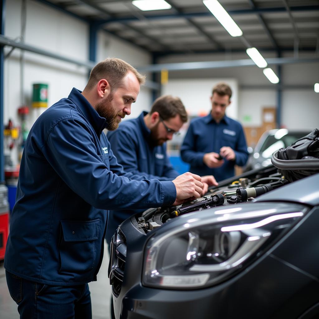 Certified Car Body Repair Technicians Near Storforth Lane