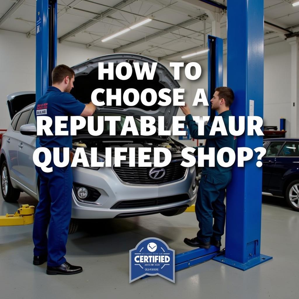 Certified Car Repair Shop