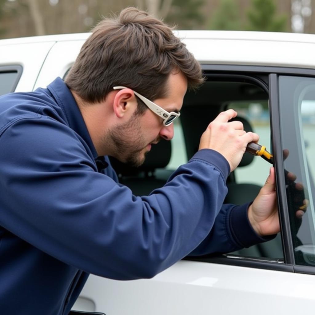 Certified Car Window Repair Technician in Redmond