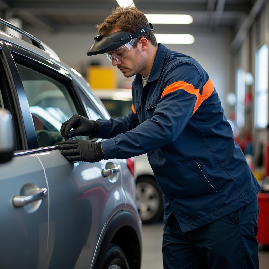 Certified Car Window Repair Technician in Sherwood Park