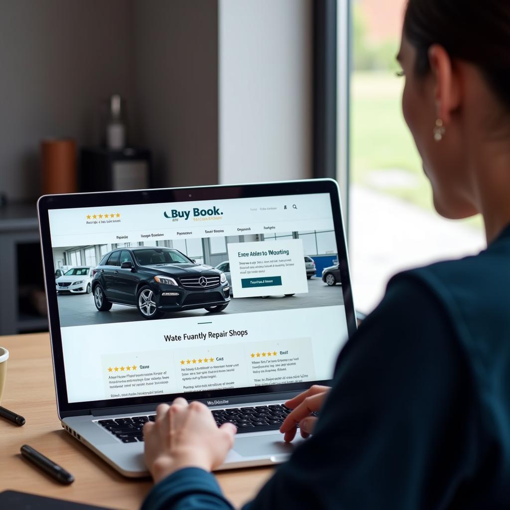 Checking online reviews for car body repair in Walkden