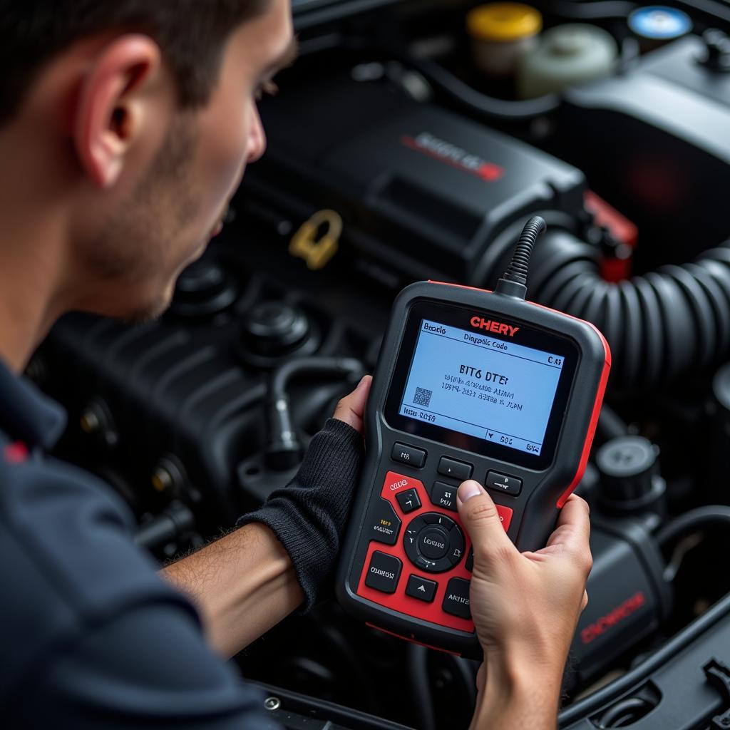 Chery Engine Diagnostic with a Code Reader