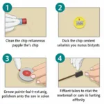 Chipex Car Paint Chip Repair System Application Steps