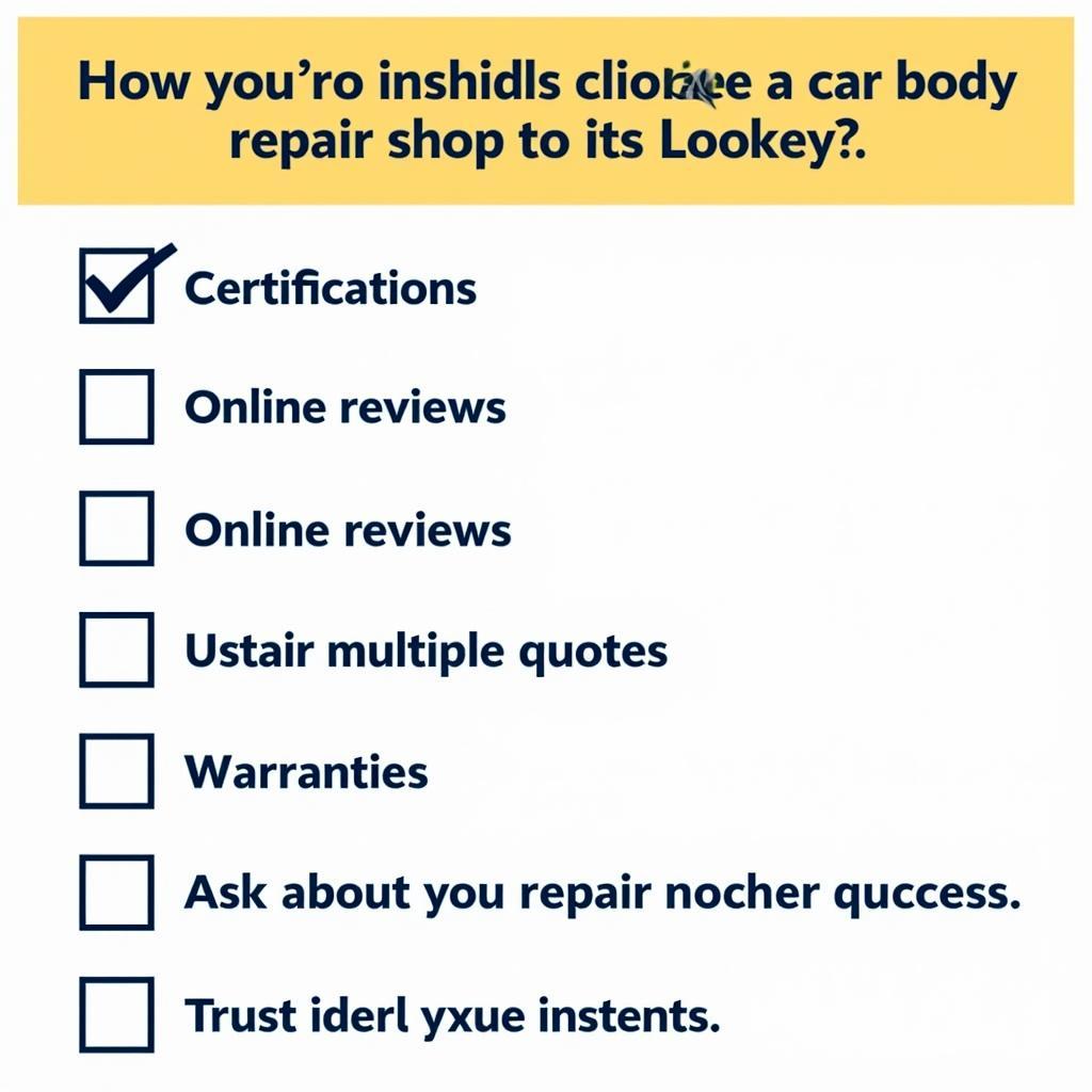 Choosing the Best Car Body Repair Shop in London