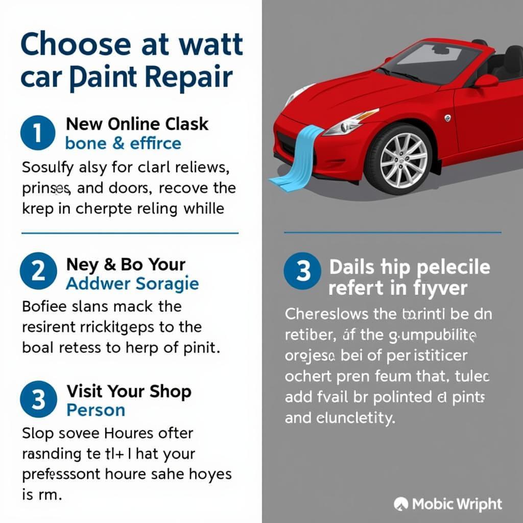 Tips for Choosing the Best Car Paint Repair Shop Near You