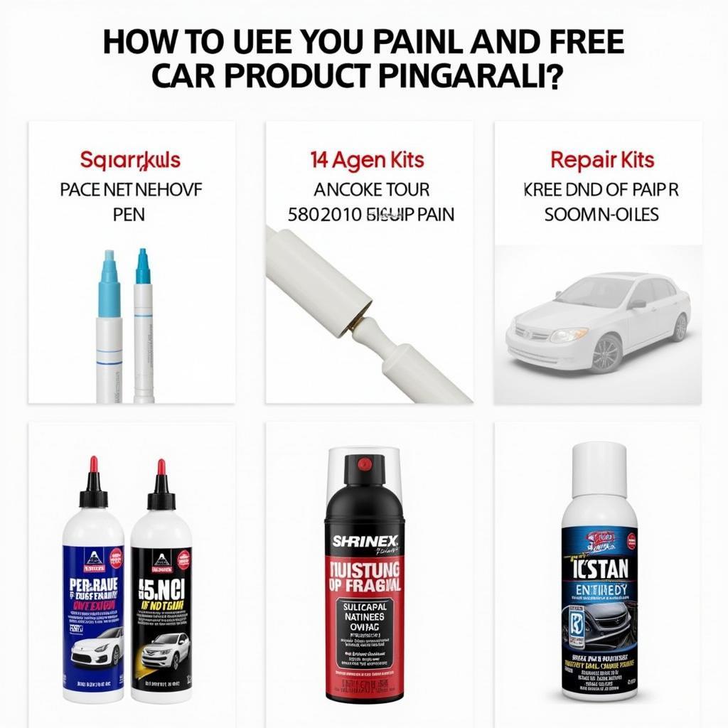 Choosing the Right Products for White Car Paint Repair