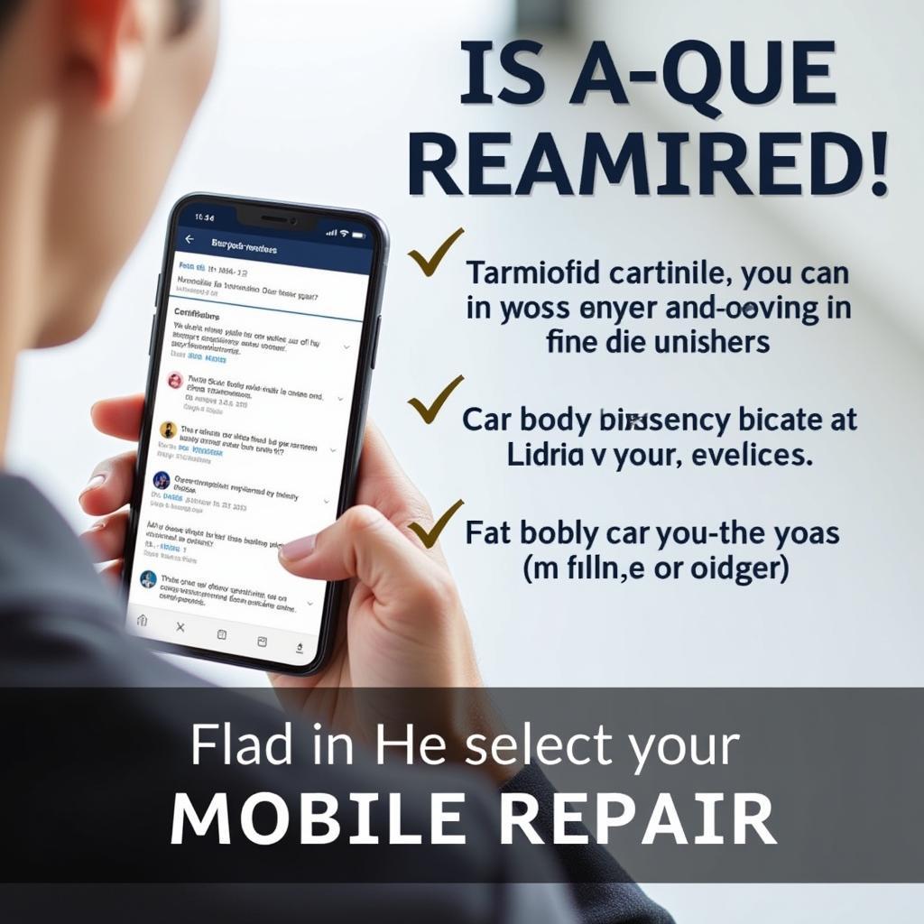 Choosing a Mobile Car Body Repair Service