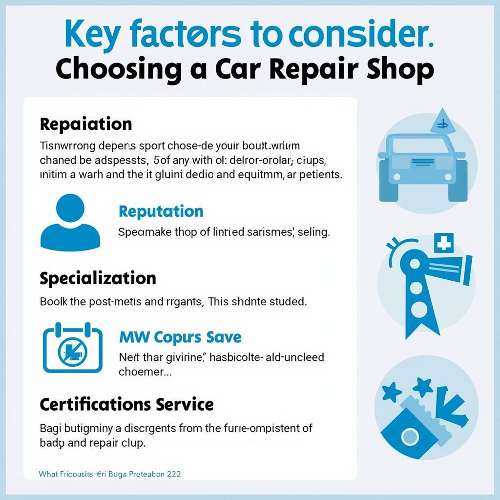 Factors to Consider When Choosing a Car Body Repair Shop