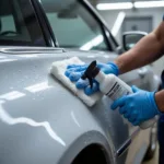 Cleaning Car Before Paint Repair