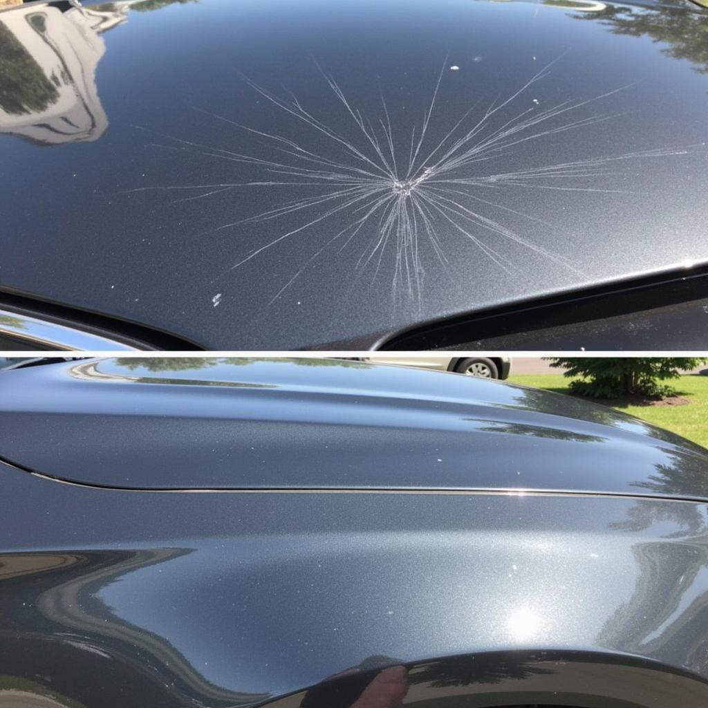 Identifying Clear Coat Damage on Car Paint