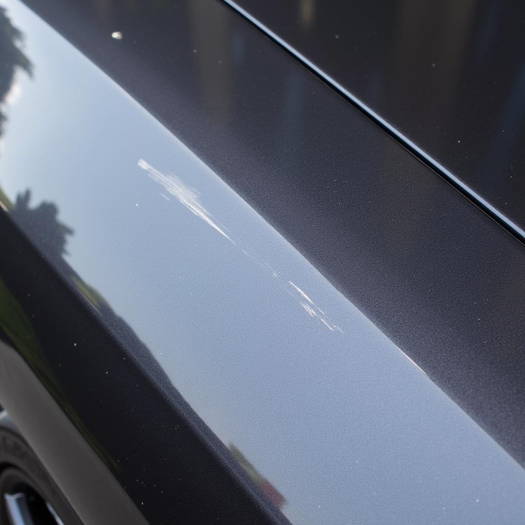 Identifying a Clear Coat Scratch