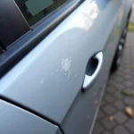 Identifying Clear Coat Scuffs on Car Paint