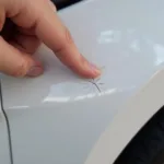 Identifying Clear Coat Scuffs on Car Paint