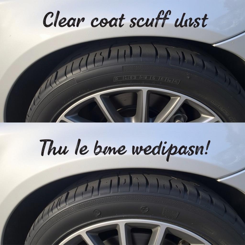 Clear Coat vs. Base Coat Scuffs