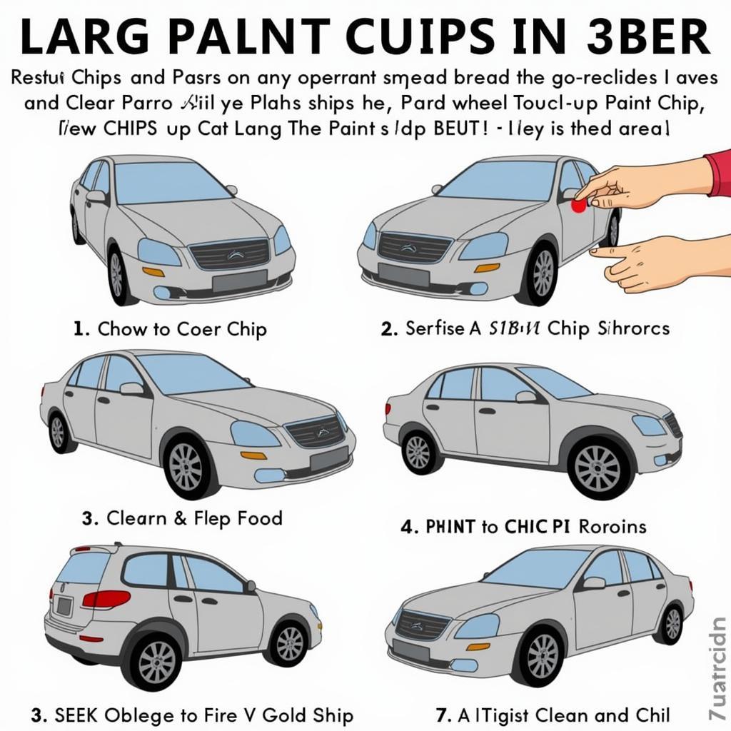 Repairing Large Car Paint Chips