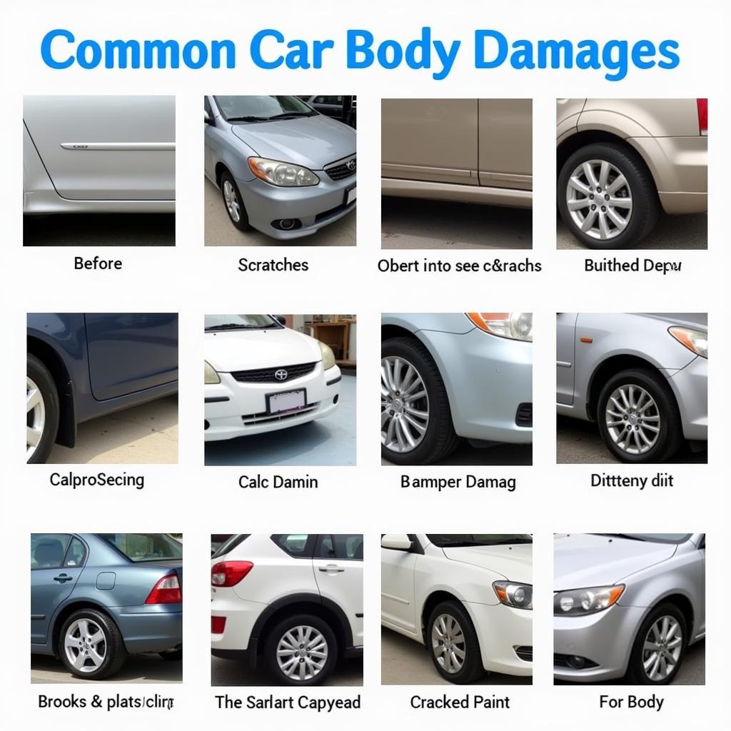 Common Car Body Repair Issues in Blyth