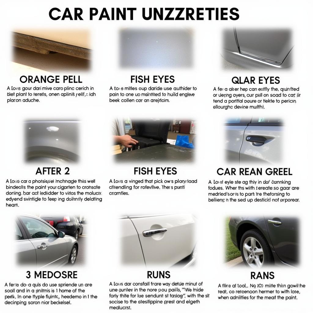 Identifying Common Car Paint Defects