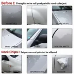 Examples of Common Car Paint Problems