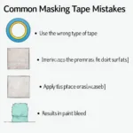 Common Mistakes When Using Car Body Repair Masking Tape