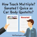 Comparing Car Body Repair Quotes