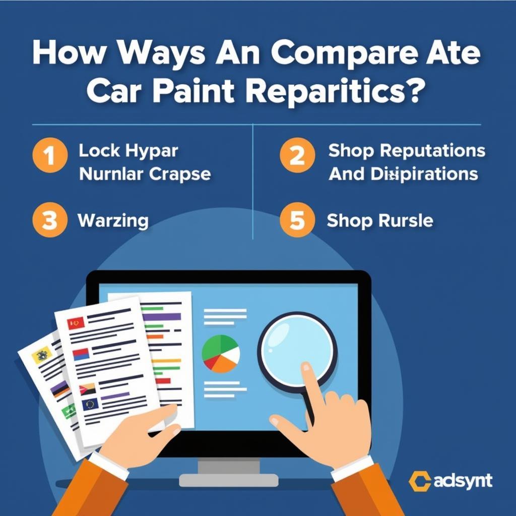 Comparing Car Paint Repair Quotes