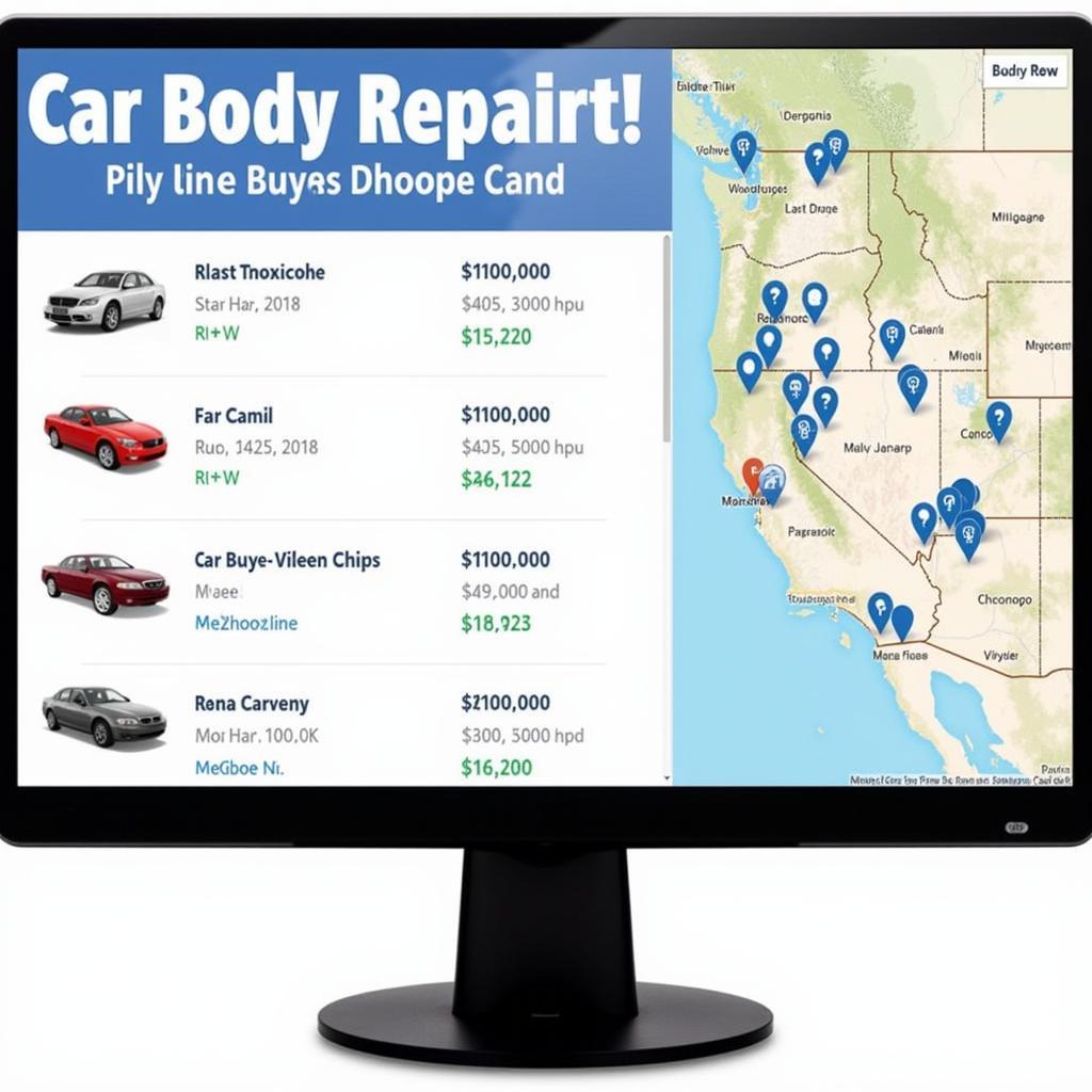 Comparing Online Car Body Repair Quotes