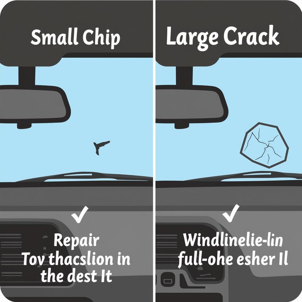 Comparing Windshield Repair vs. Replacement