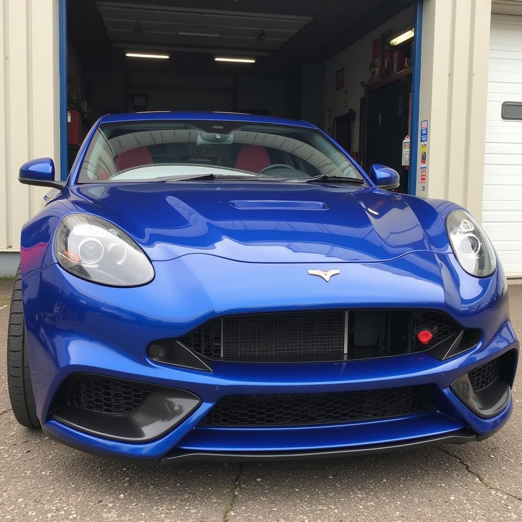 A Fully Repaired Car After Body Work in Altens, Aberdeen