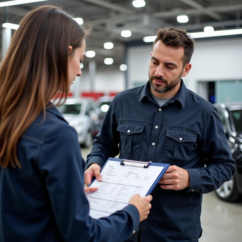 Getting a Car Repair Estimate in Aurora