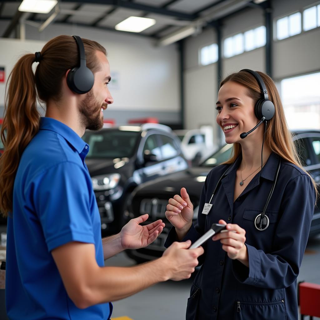 Customer Service Representative at a Car Body Repair Shop in Dewsbury