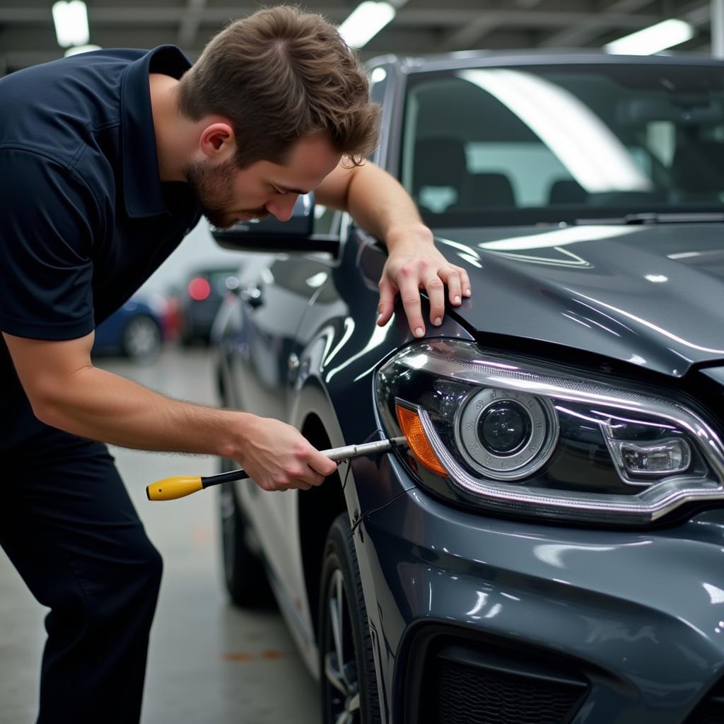 Assessing Damage on a Car