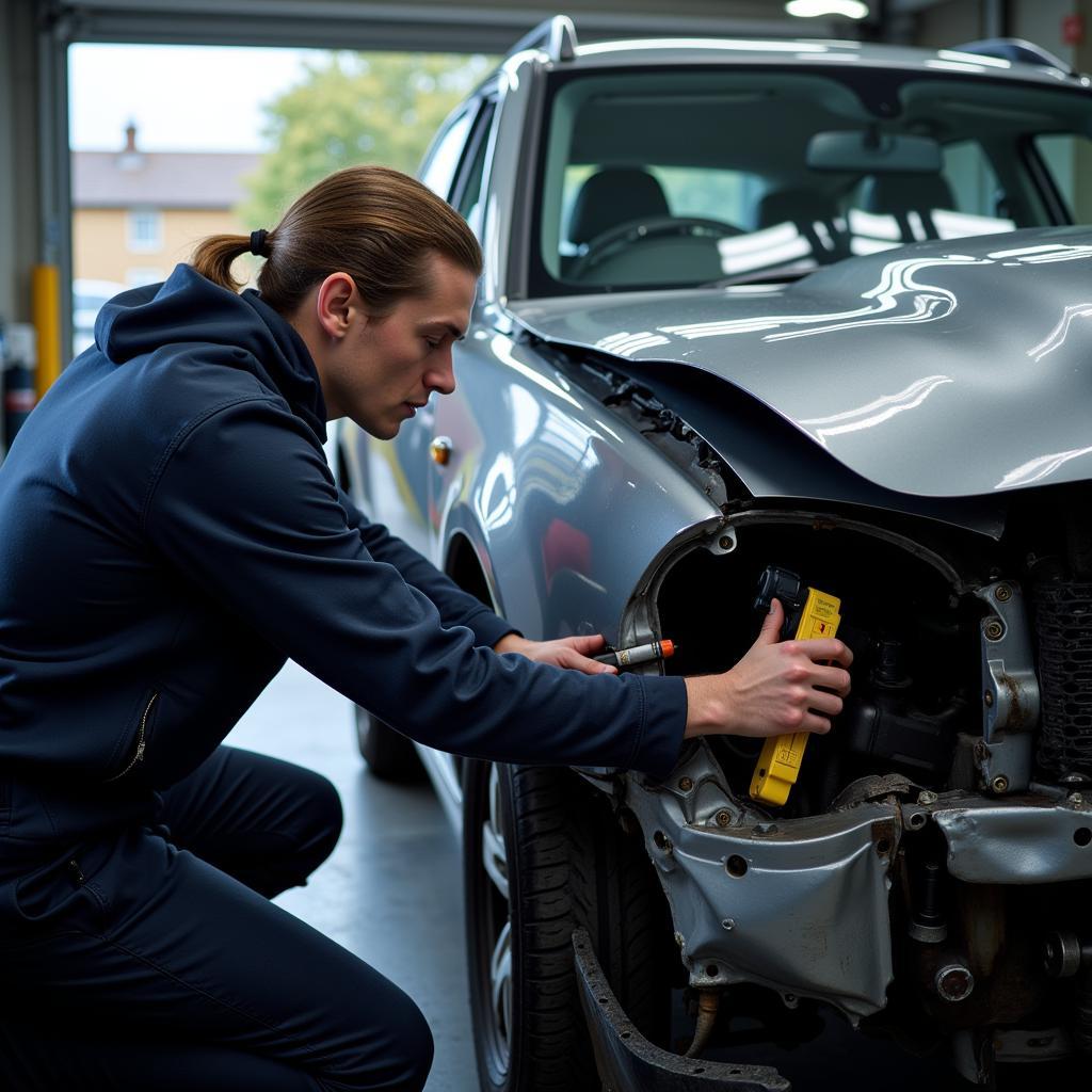 Damaged Car Assessment Ives Skelmersdale