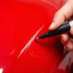 Repairing a Deep Car Paint Scratch