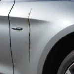 Deep Scratch on Car Door