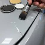 Repairing a Deep Scratch on Car Paint