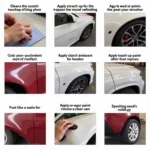 Repairing a Deep Scratch in Car Paint