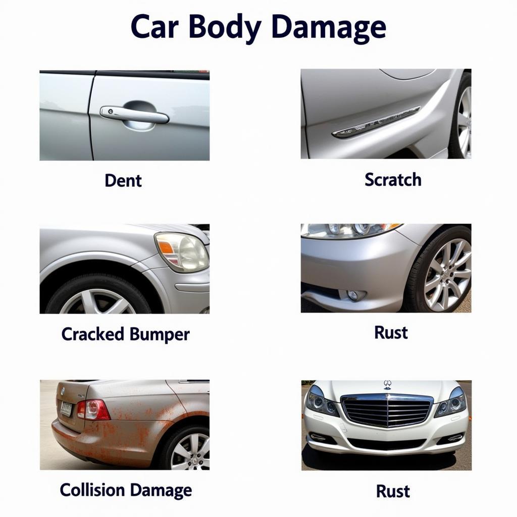 Different Types of Car Body Repairs in Dendron