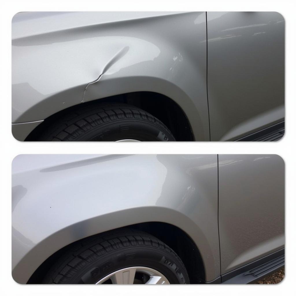 Dent Repair Before and After in Statesville, NC